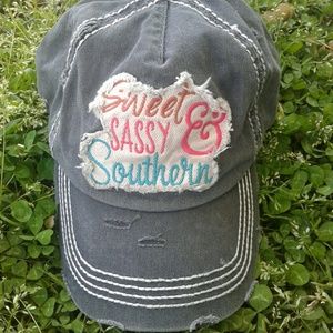 Sweet Sassy & Southern Distressed Hat